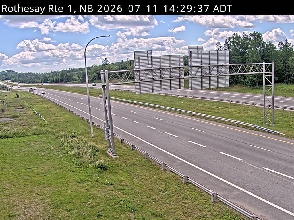Web Cam image of Rothesay (NB Highway 1)