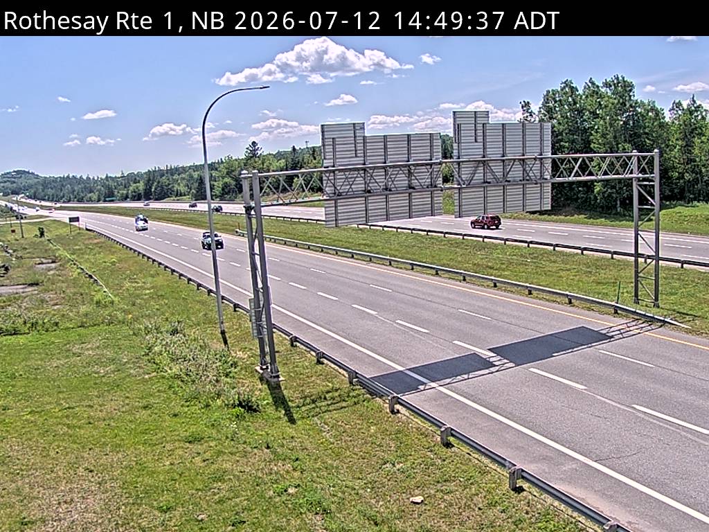 Web Cam image of Rothesay (NB Highway 1)