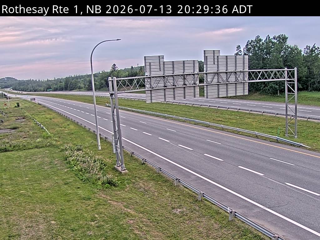 Web Cam image of Rothesay (NB Highway 1)
