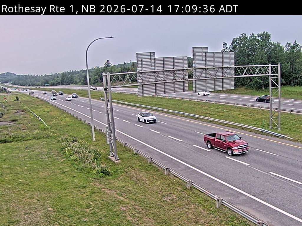 Web Cam image of Rothesay (NB Highway 1)