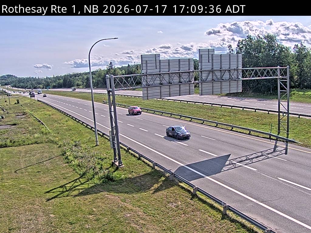 Web Cam image of Rothesay (NB Highway 1)