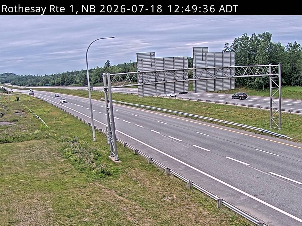 Web Cam image of Rothesay (NB Highway 1)