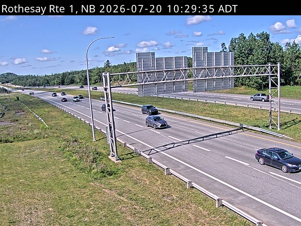 Web Cam image of Rothesay (NB Highway 1)