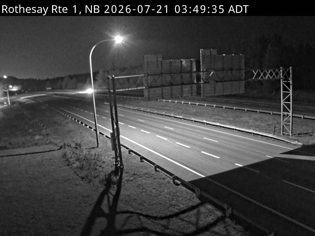 Web Cam image of Rothesay (NB Highway 1)