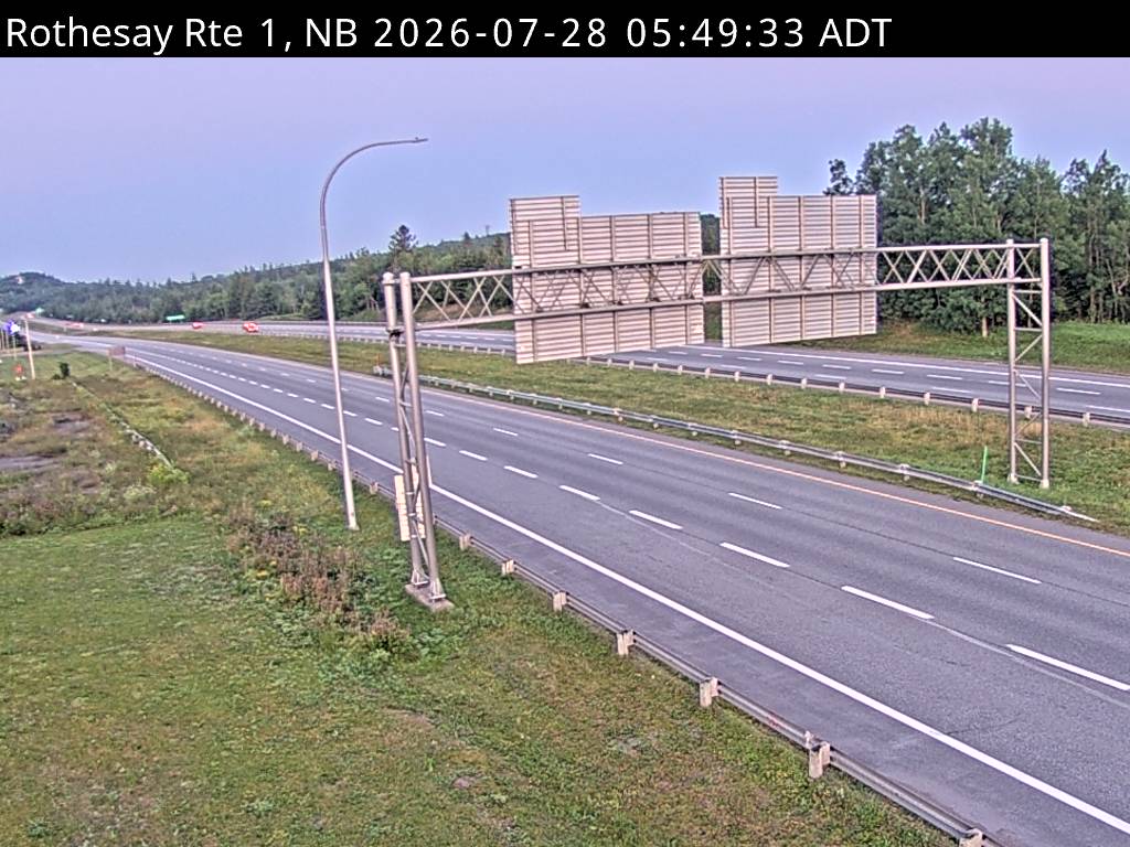 Web Cam image of Rothesay (NB Highway 1)
