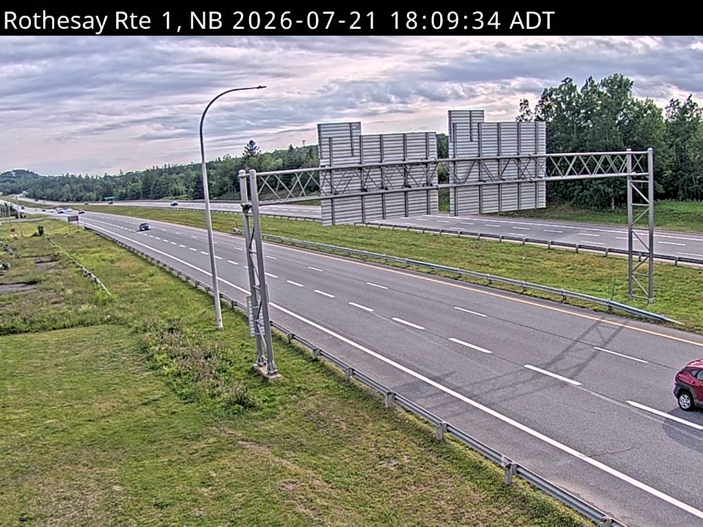 Web Cam image of Rothesay (NB Highway 1)