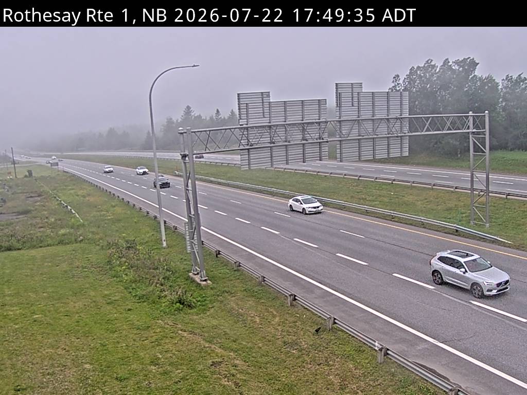 Web Cam image of Rothesay (NB Highway 1)
