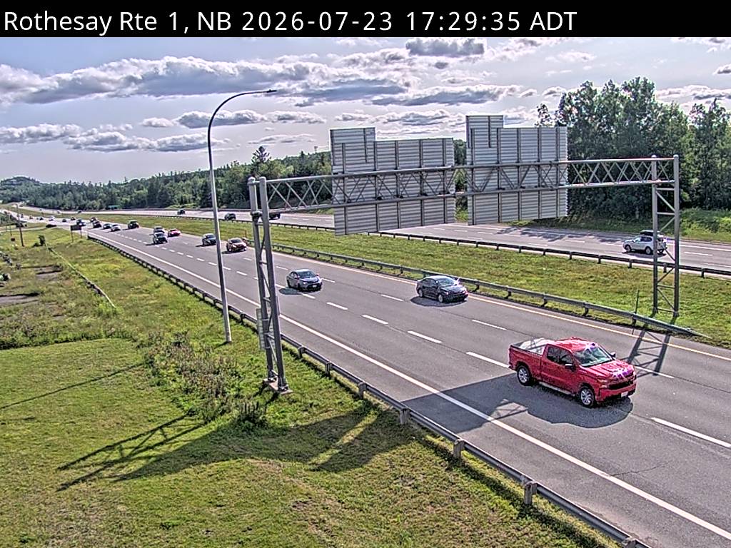 Web Cam image of Rothesay (NB Highway 1)