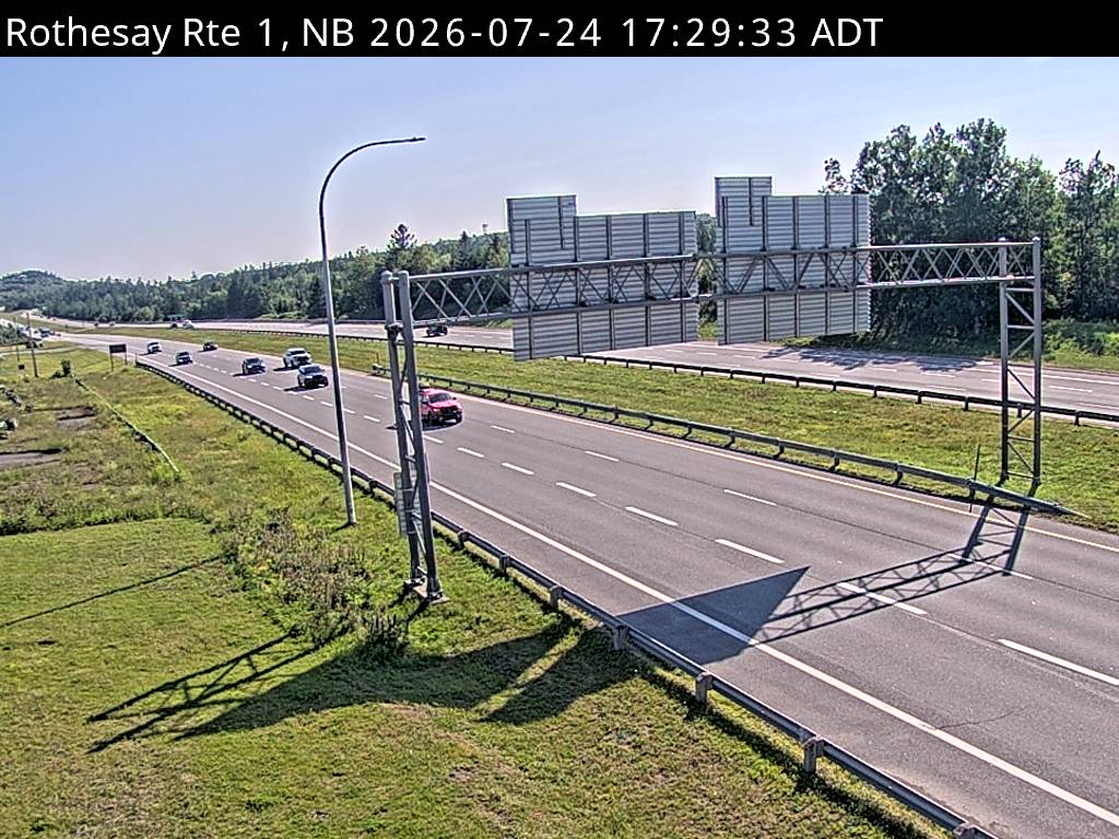 Web Cam image of Rothesay (NB Highway 1)