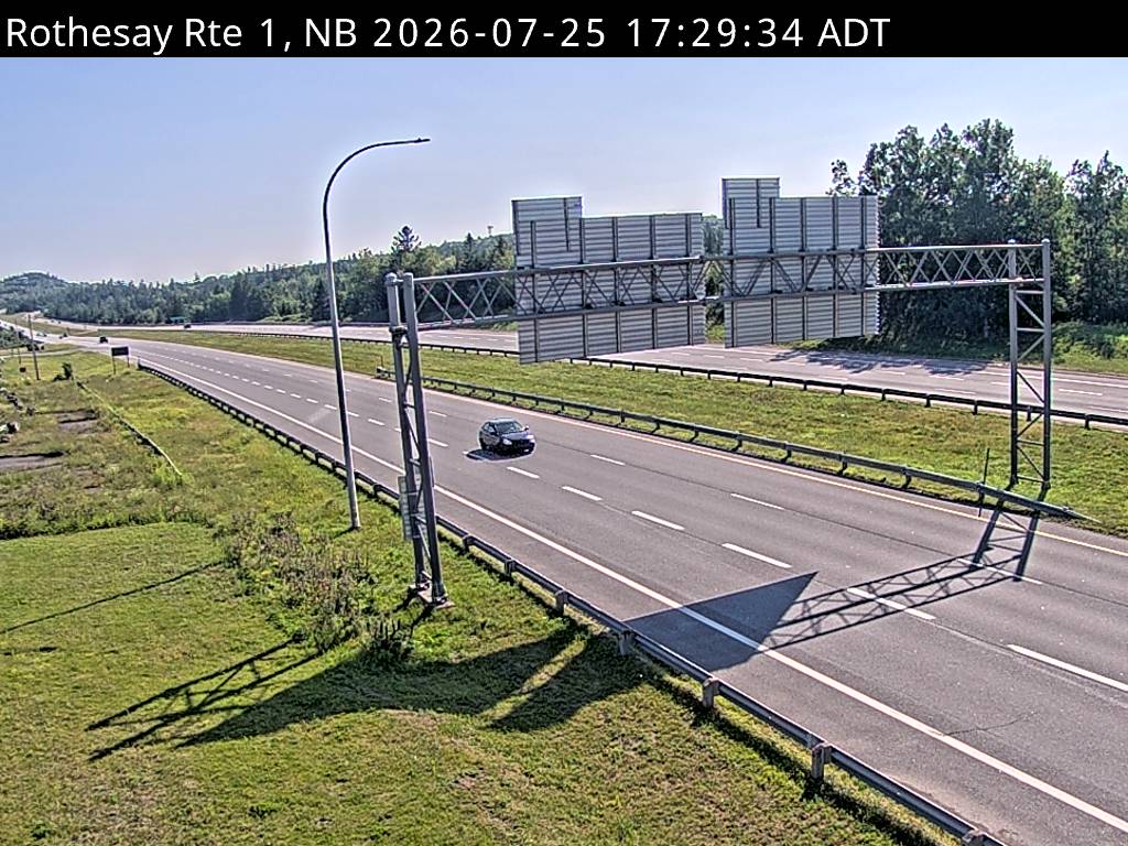 Web Cam image of Rothesay (NB Highway 1)