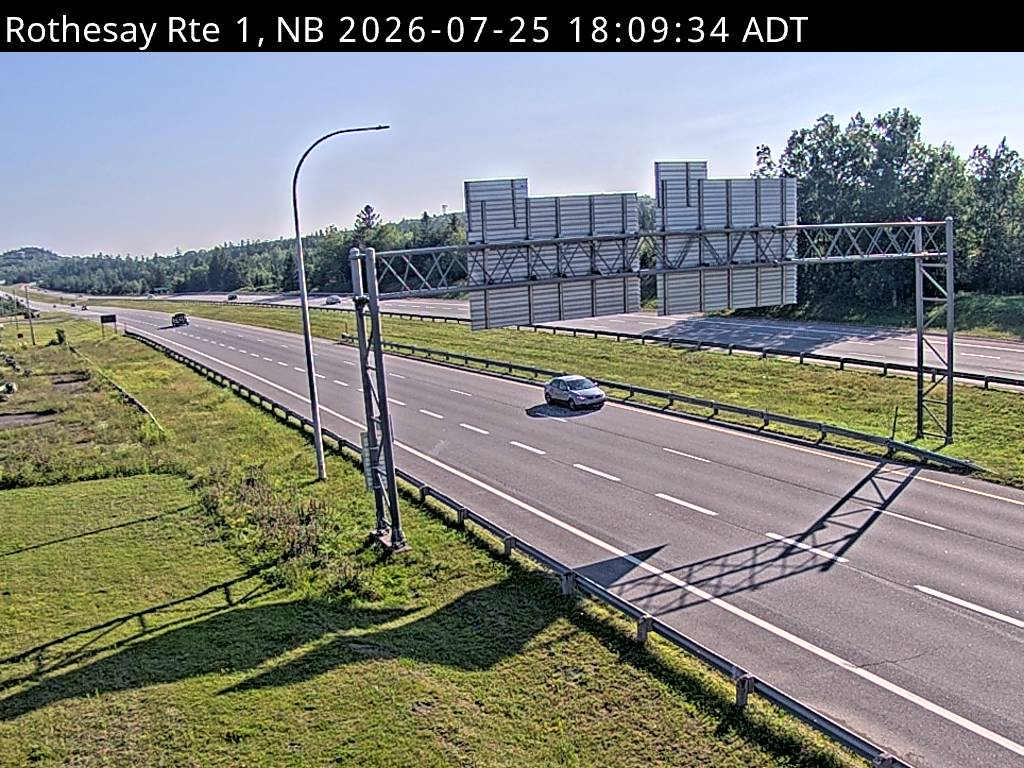 Web Cam image of Rothesay (NB Highway 1)