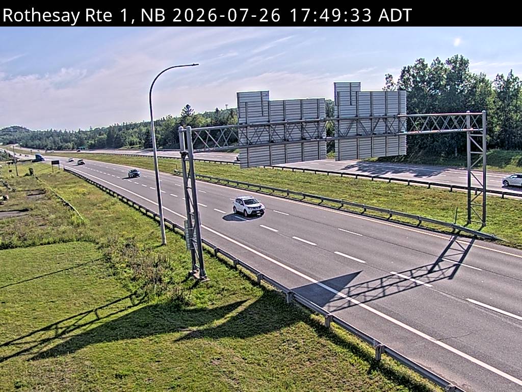 Web Cam image of Rothesay (NB Highway 1)