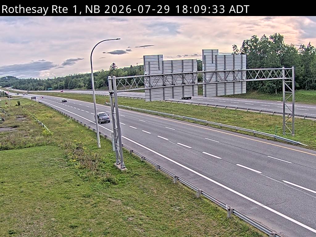 Web Cam image of Rothesay (NB Highway 1)