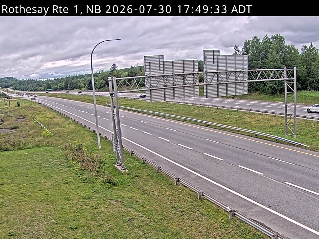 Web Cam image of Rothesay (NB Highway 1)