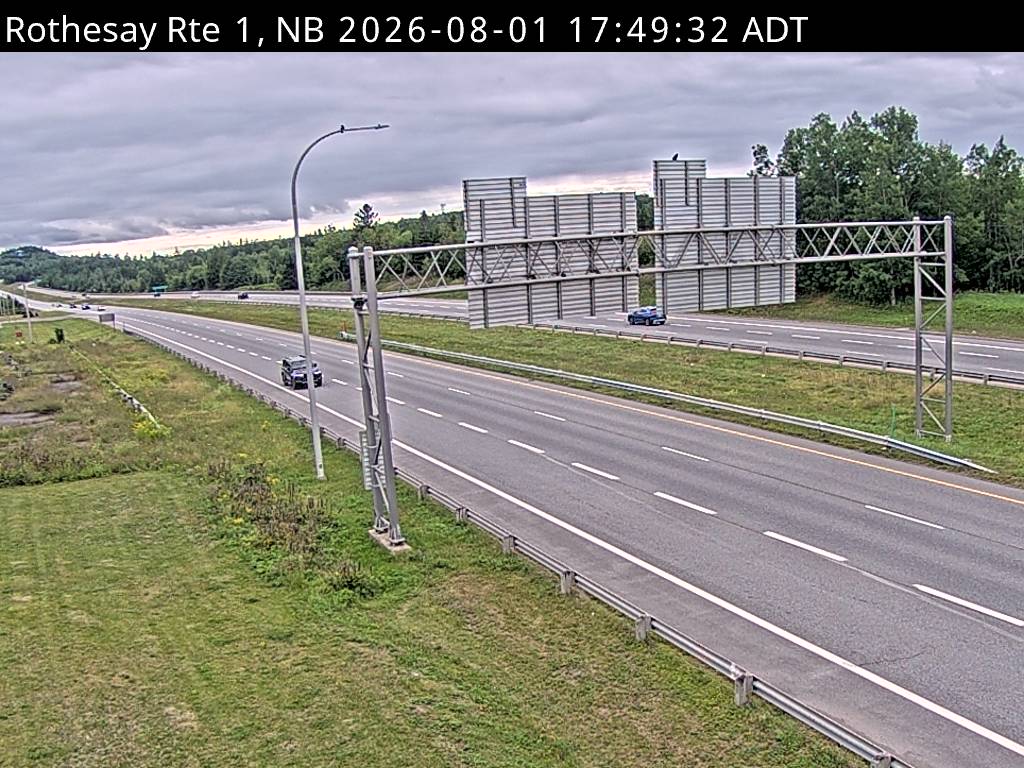 Web Cam image of Rothesay (NB Highway 1)