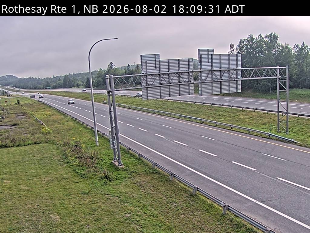 Web Cam image of Rothesay (NB Highway 1)