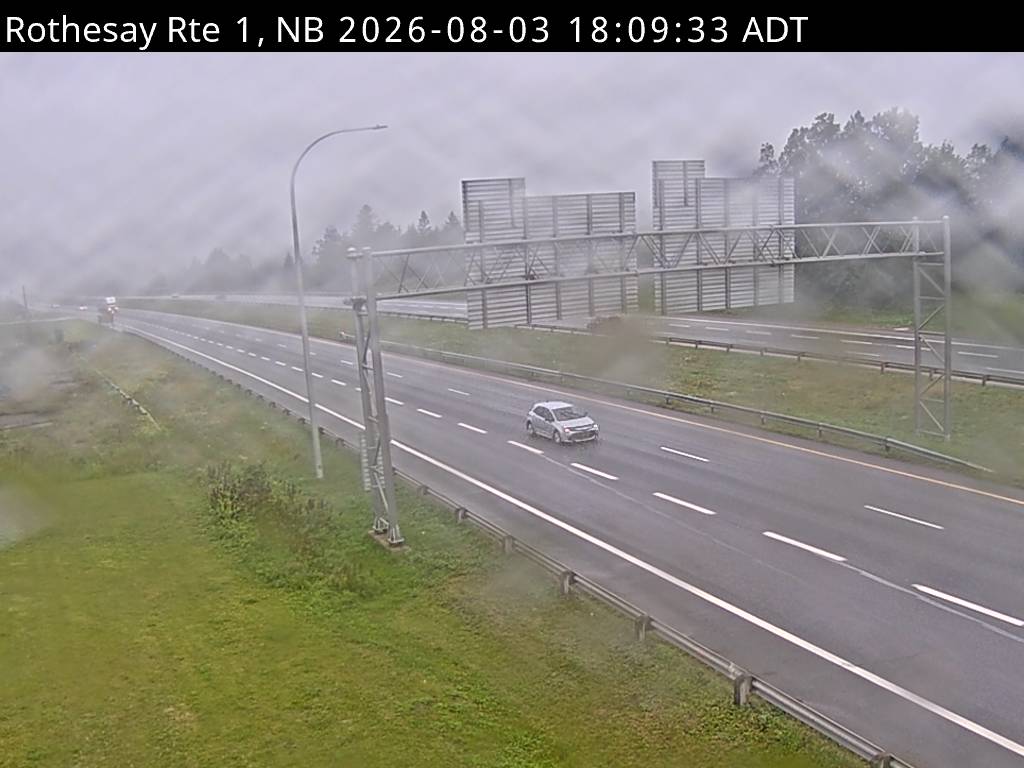 Web Cam image of Rothesay (NB Highway 1)