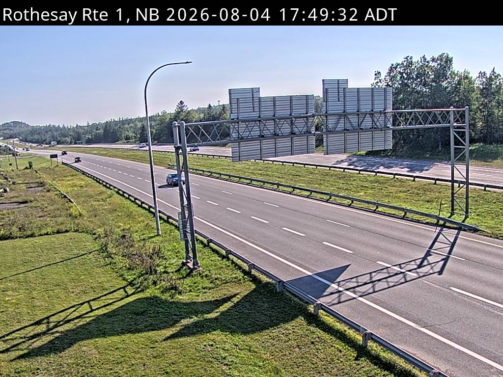 Web Cam image of Rothesay (NB Highway 1)
