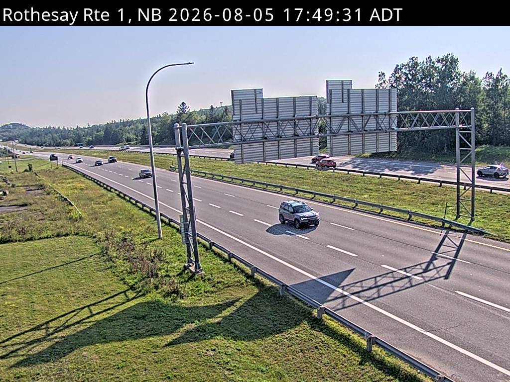 Web Cam image of Rothesay (NB Highway 1)