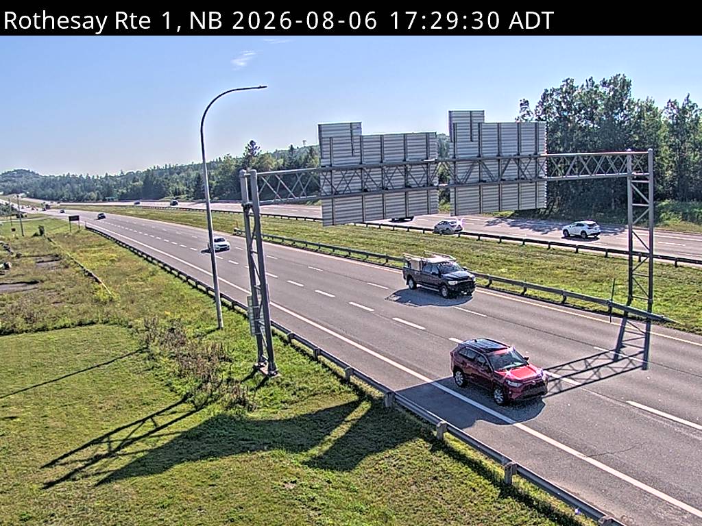 Web Cam image of Rothesay (NB Highway 1)
