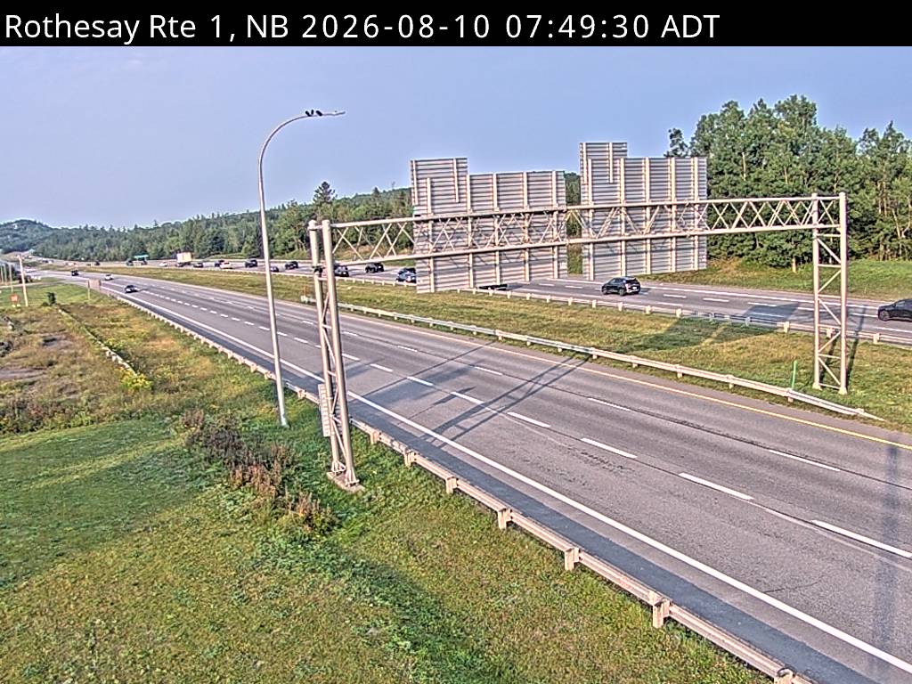 Web Cam image of Rothesay (NB Highway 1)