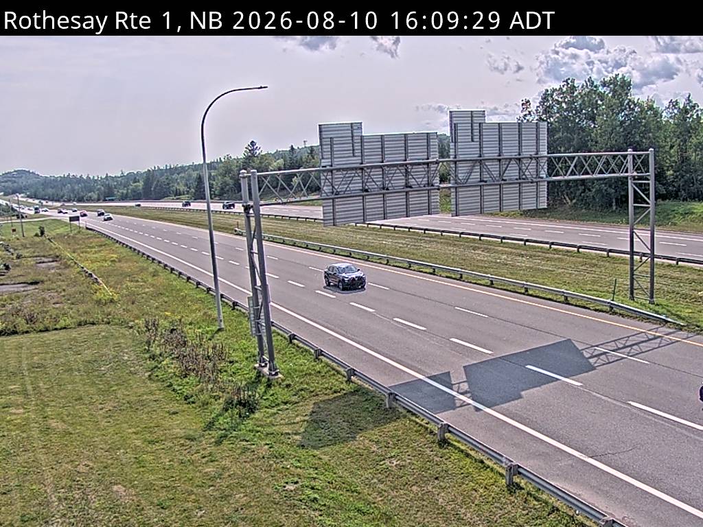 Web Cam image of Rothesay (NB Highway 1)