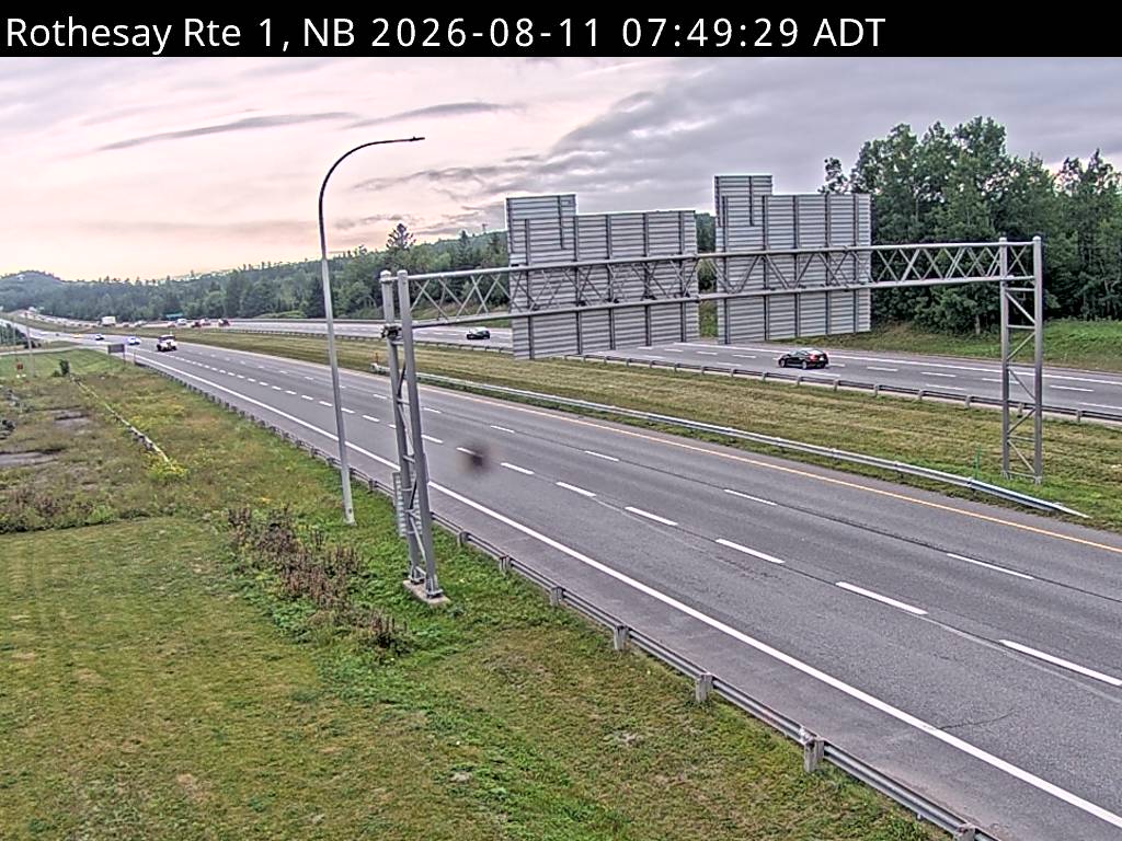 Web Cam image of Rothesay (NB Highway 1)