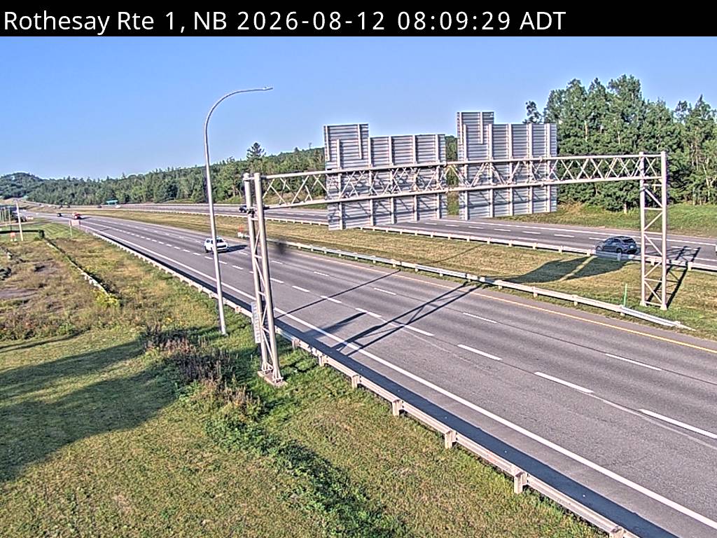 Web Cam image of Rothesay (NB Highway 1)