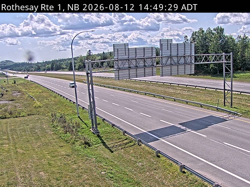Web Cam image of Rothesay (NB Highway 1)