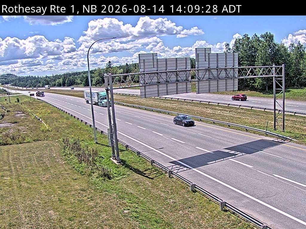 Web Cam image of Rothesay (NB Highway 1)