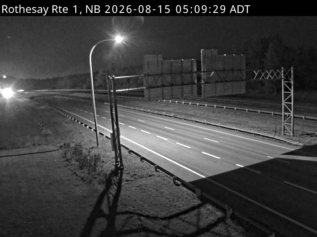 Web Cam image of Rothesay (NB Highway 1)