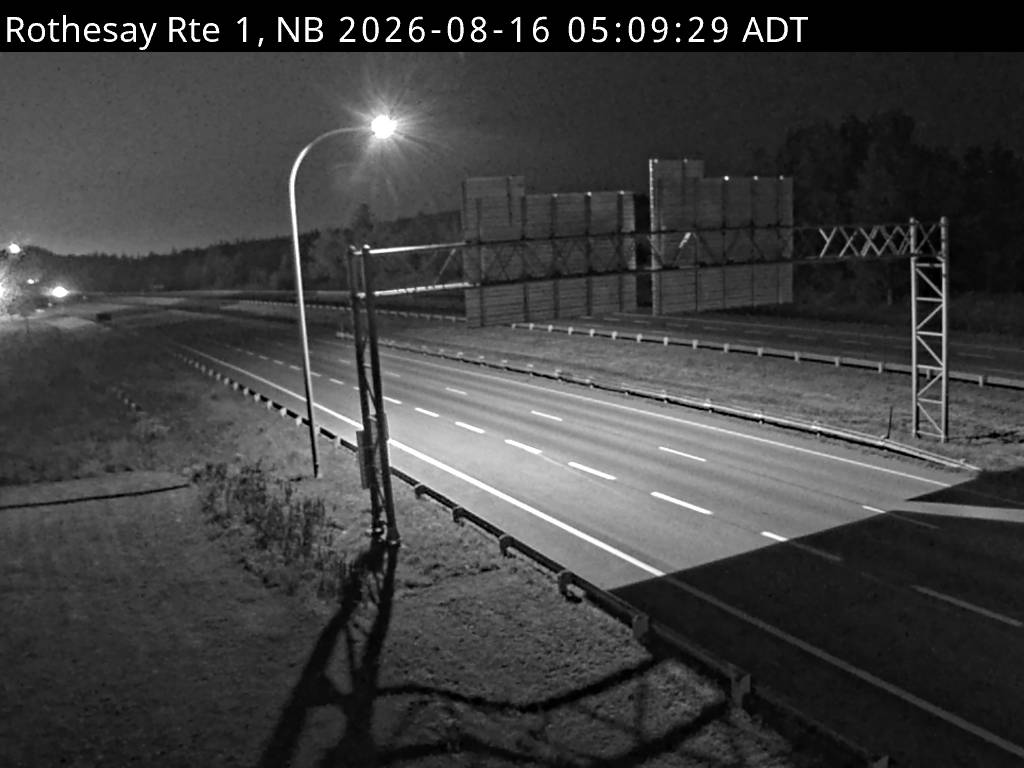 Web Cam image of Rothesay (NB Highway 1)