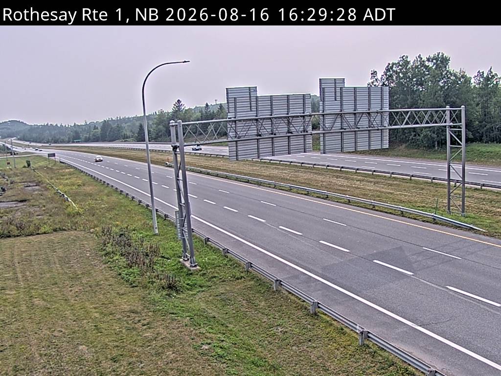 Web Cam image of Rothesay (NB Highway 1)