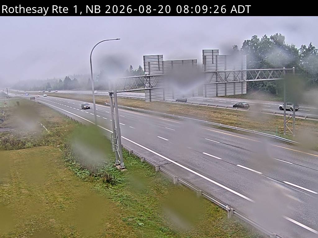 Web Cam image of Rothesay (NB Highway 1)