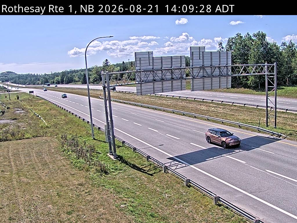 Web Cam image of Rothesay (NB Highway 1)