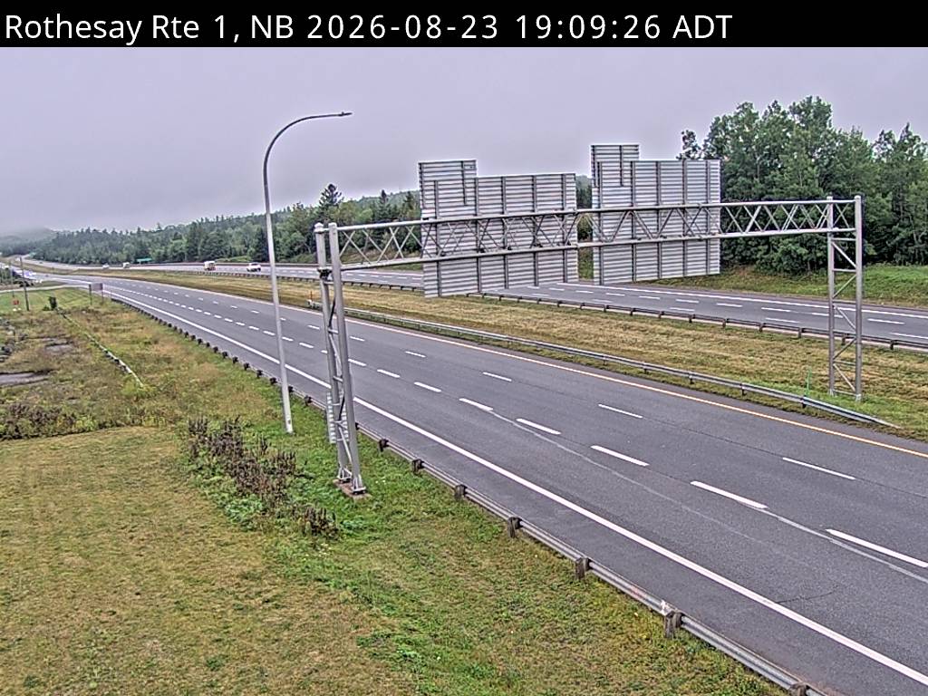 Web Cam image of Rothesay (NB Highway 1)