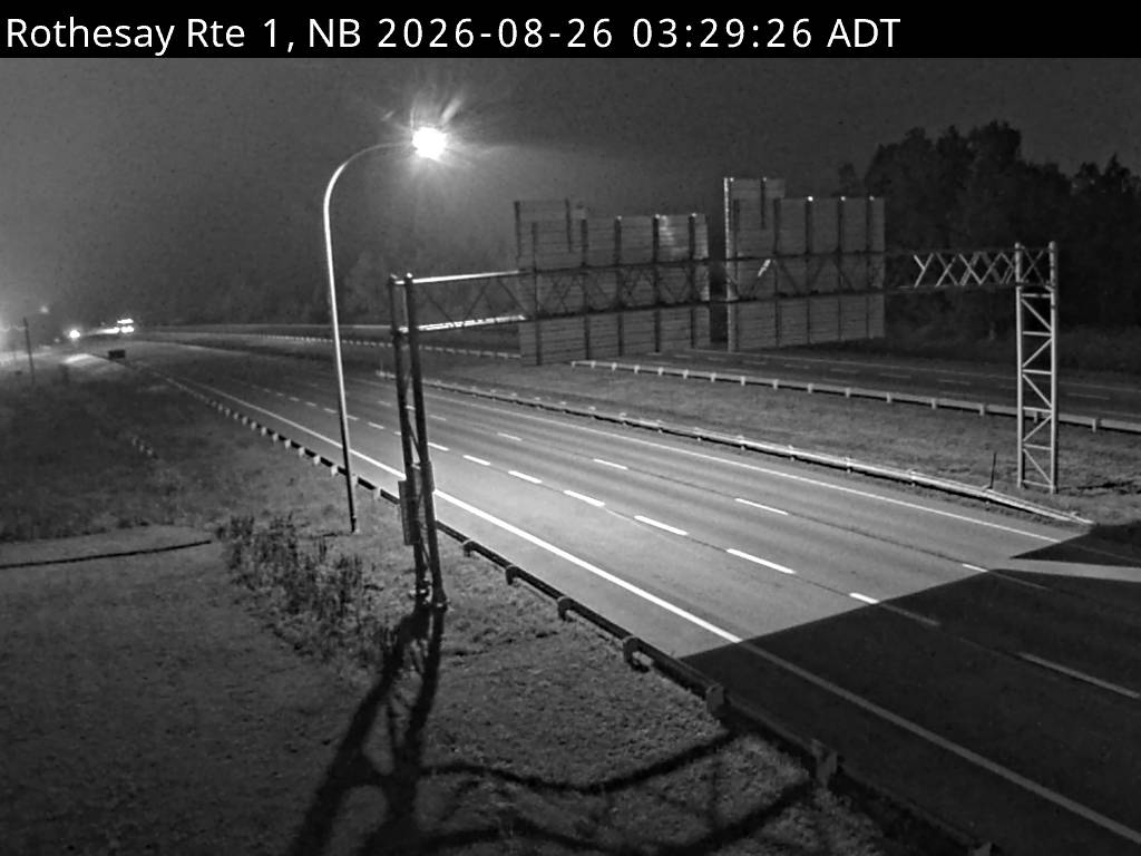 Web Cam image of Rothesay (NB Highway 1)
