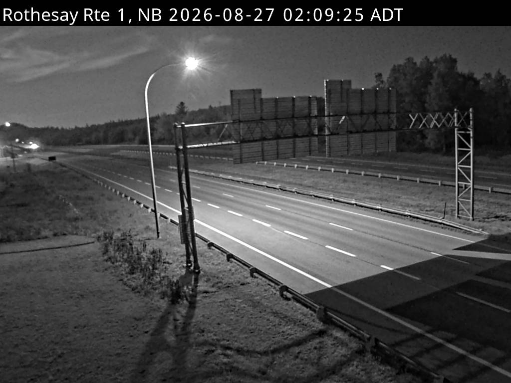 Web Cam image of Rothesay (NB Highway 1)