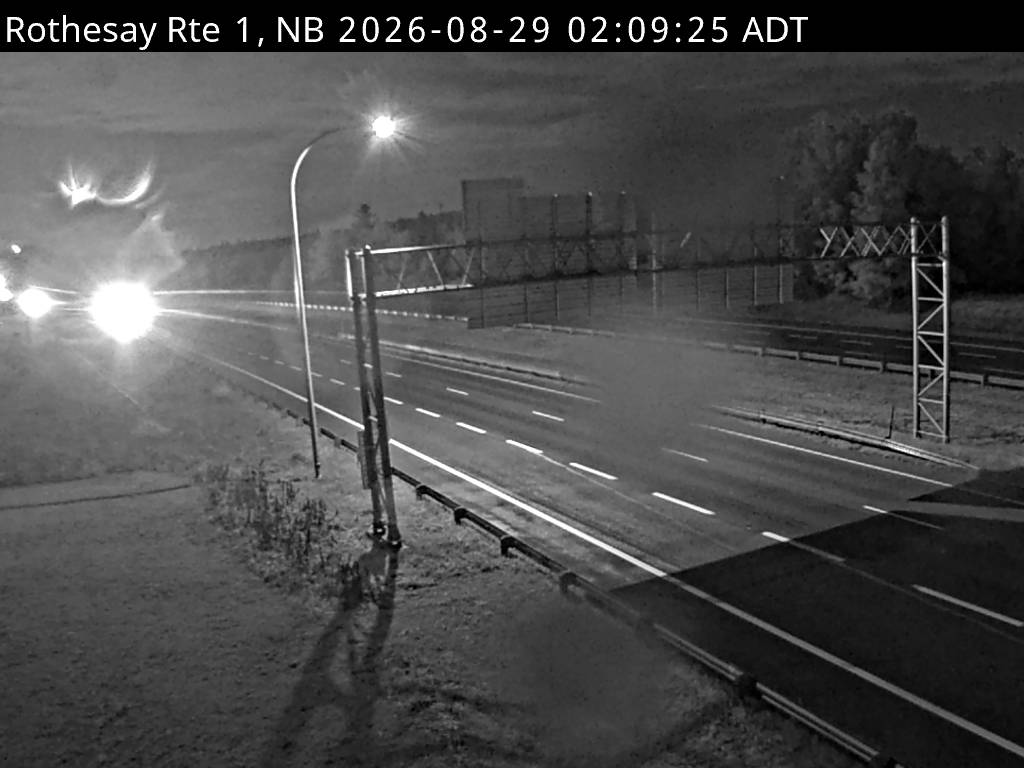 Web Cam image of Rothesay (NB Highway 1)