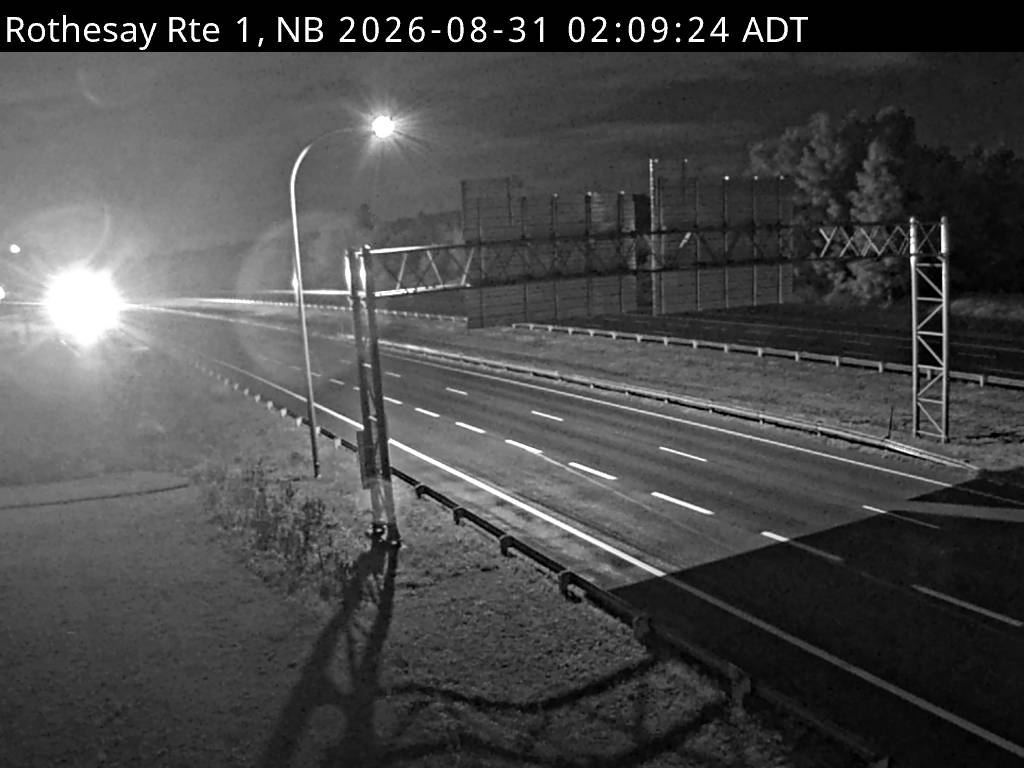 Web Cam image of Rothesay (NB Highway 1)