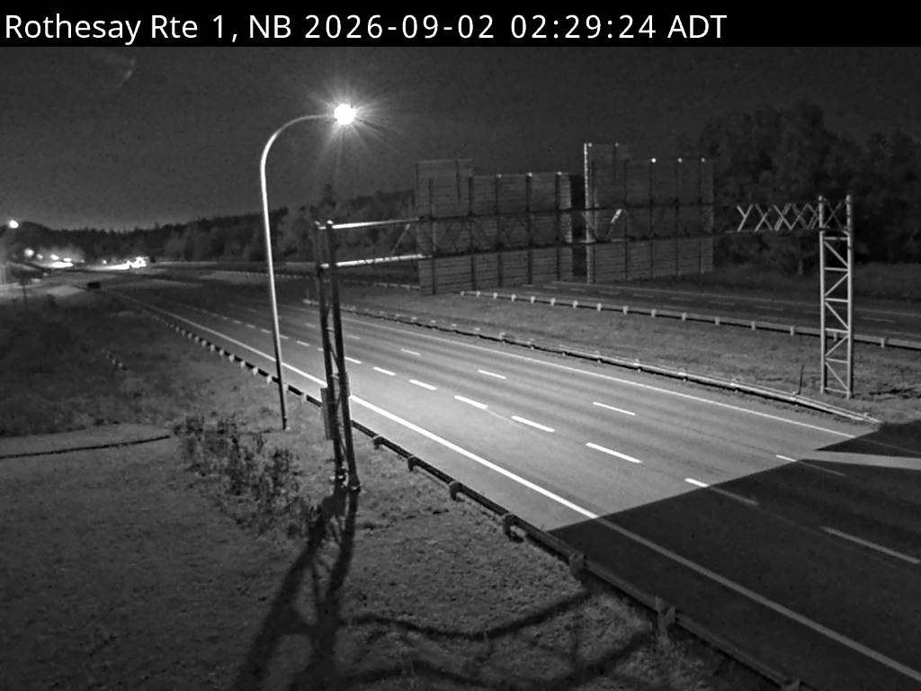 Web Cam image of Rothesay (NB Highway 1)