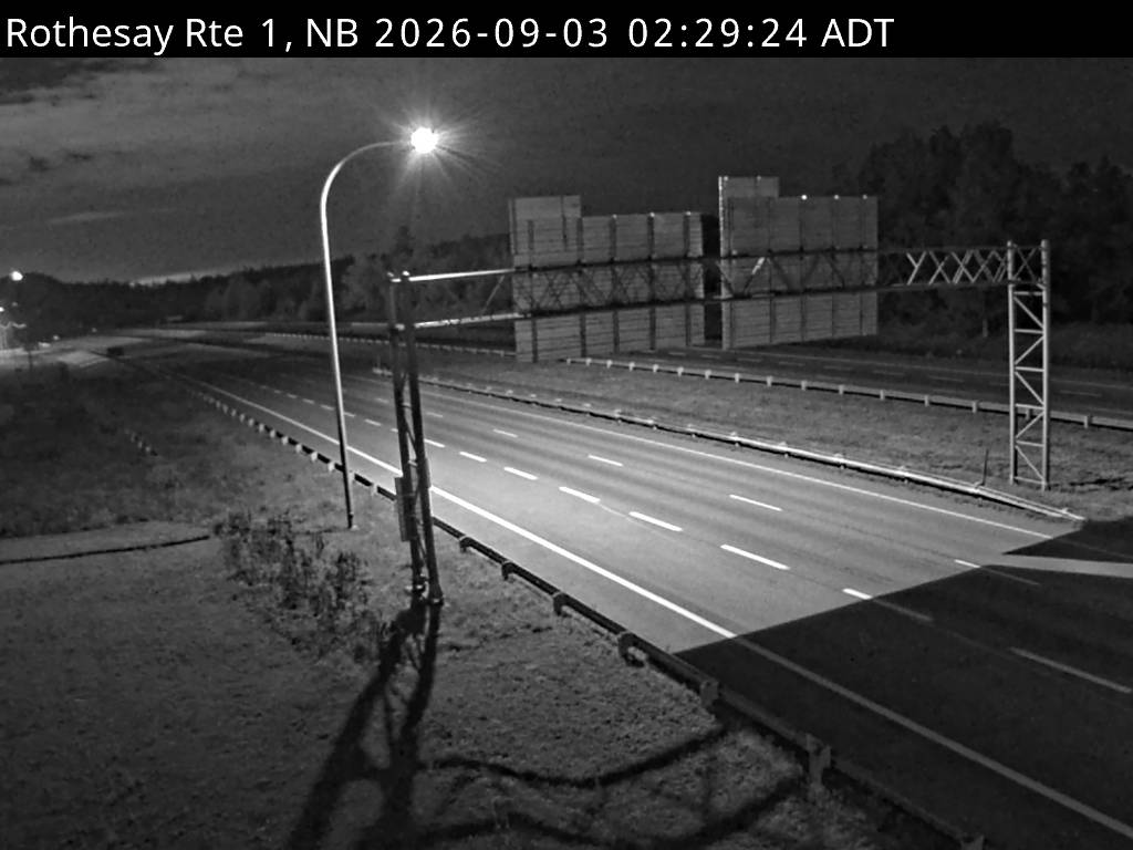 Web Cam image of Rothesay (NB Highway 1)