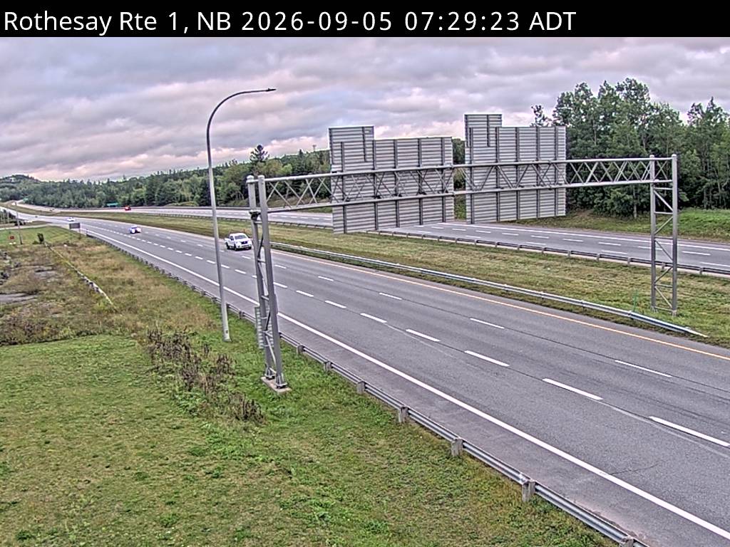 Web Cam image of Rothesay (NB Highway 1)