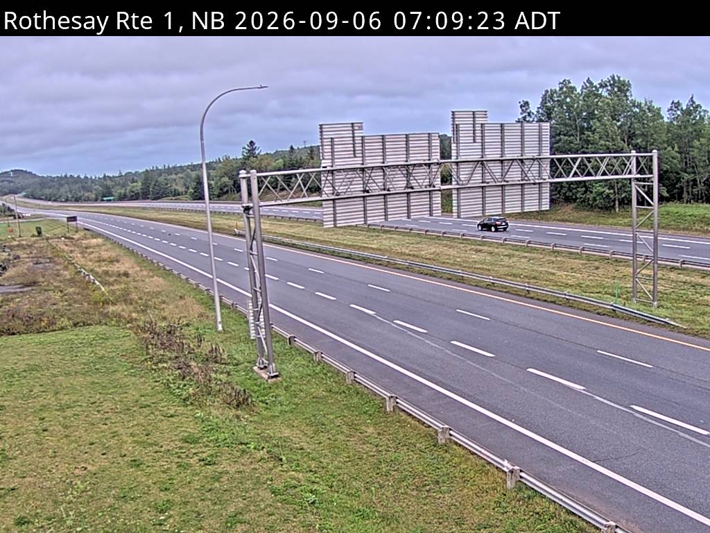 Web Cam image of Rothesay (NB Highway 1)