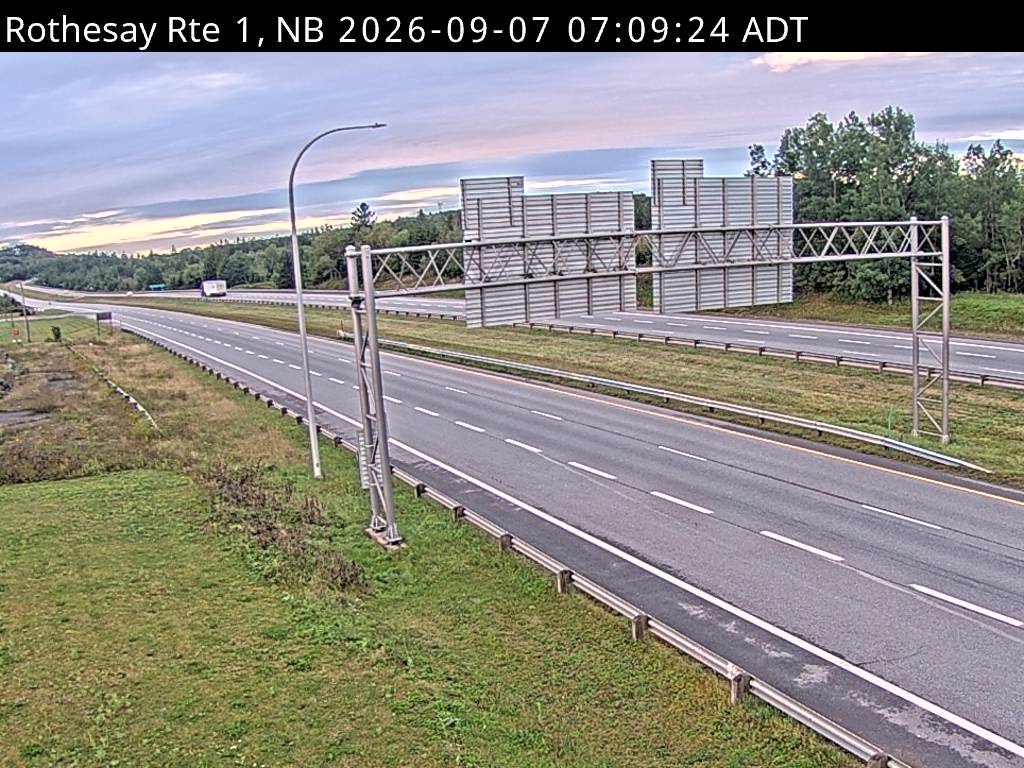 Web Cam image of Rothesay (NB Highway 1)
