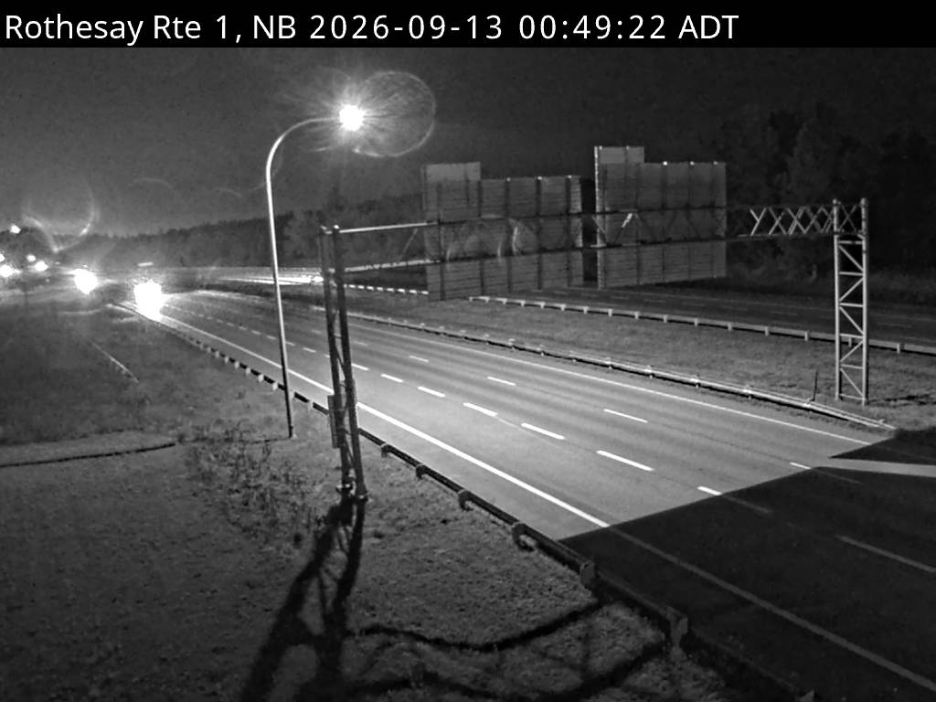 Web Cam image of Rothesay (NB Highway 1)