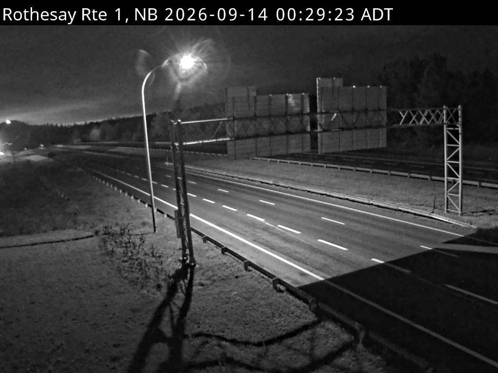 Web Cam image of Rothesay (NB Highway 1)