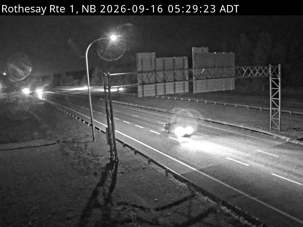 Web Cam image of Rothesay (NB Highway 1)