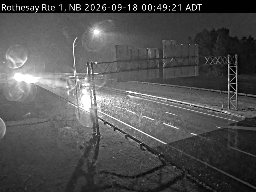 Web Cam image of Rothesay (NB Highway 1)