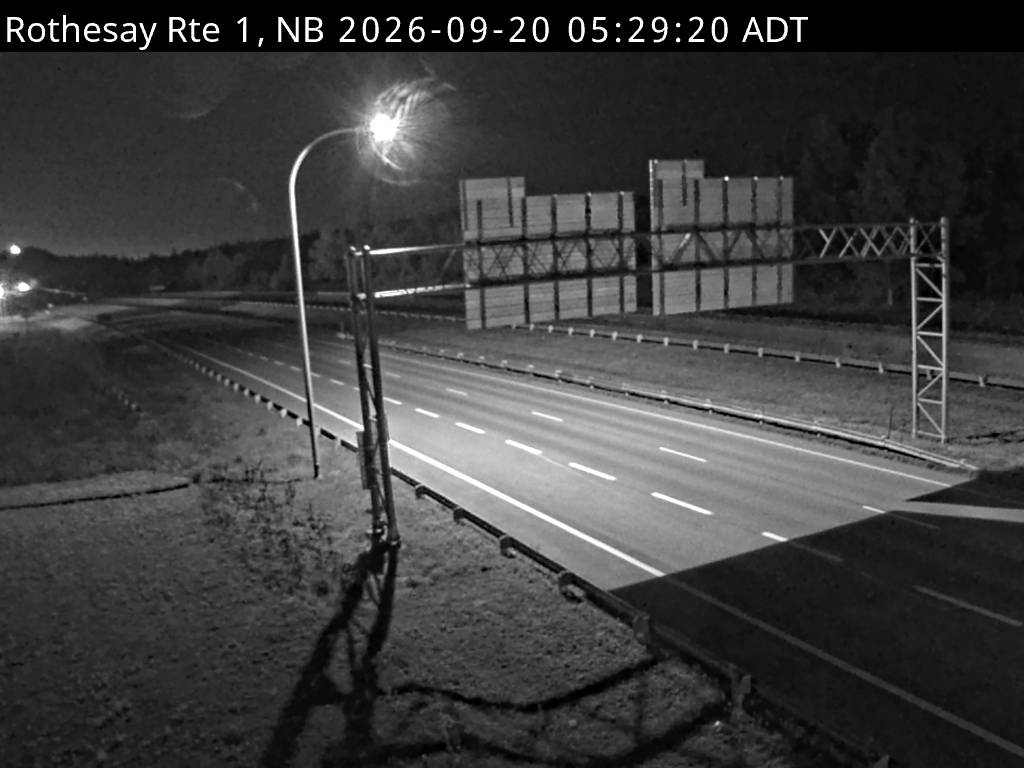 Web Cam image of Rothesay (NB Highway 1)